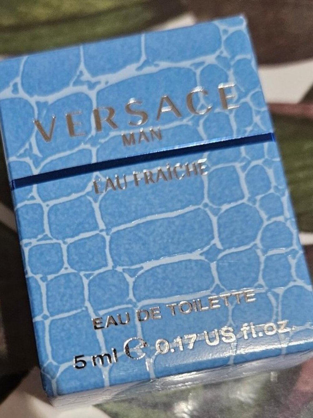 Versace Man Eau Fraiche By Versace Edt Splash (Mini) For Men 5 Ml New Sealed